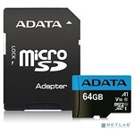 Micro SecureDigital 64Gb A-DATA AUSDX64GUICL10A1-RA1