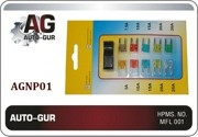 AGNP01 Набор предохранителей MINI, с пинцетом (5-30А)