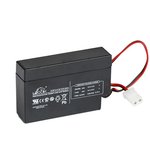 DJW12-0.8, Аккумулятор свинцовый 12В-0.8Ач 96x25x61, разъем T9