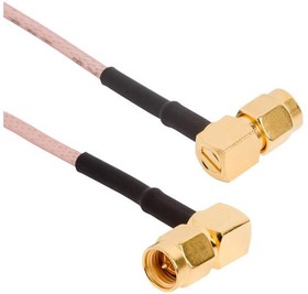 135104-01-M0.75, RF Cable Assemblies SMA R/A Plug/SMA R/A Plug CBL 0.75MET