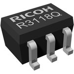 R3118Q292A-TR-FE, Supervisory Circuits Low Voltage Detector with SENSE pin and output delay (output capacitor type)