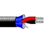 1266A 0101000, Multi-Conductor Cables 22AWG 1PR SHIELD 1000ft SPOOL BLACK