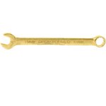 14977, Ключ комбинированный, 11 мм, желтый цинк