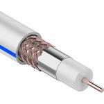 01-2471, Кабель коаксиальный DG 113, Cu/Al/Cu, 75%, 75 Ом, бухта 100 м ...