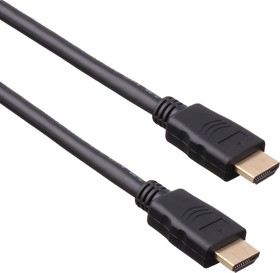 Фото 1/4 Кабель HDMI ExeGate EX-CC-HDMI-1.0 (19M/19M, 1м, v1.4b, позолоченные контакты)