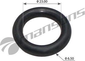 100.079, Кольцо уплотнительное SCANIA пальца рессоры передней (23х6.5) MANSONS