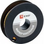 Кабельный маркер 4,0 мм2, 1, 500 шт, ЕС-2, PROxima plc-KM-4-1
