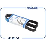 Ремень поликлиновый 6PK1115 ВАЗ 1118 А/С с ГУР GALLANT GL.TB.1.4
