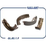 GLBS19 Колодка тормозная задняя 1118-3502090 ABS GL.BS.1.9