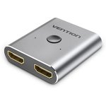 Переключатель- разветвитель Vention HDMI v2.0 19F x 2/HDMI 19F (AFUH0), Переключатель - разветвитель Vention HDMI v2.0 двунаправленный 2x1/1