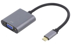 Фото 1/2 CUA0104, Адаптер; USB 3.2; D-Sub 15pin HD гнездо,вилка USB C; позолота