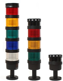 Фото 1/2 Лампа светодиодная для светосигнальной колонны TL70, 220VAC, красная