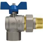 Кран FIV американка угловой 1" (Италия) 6774R084