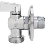 Кран угловой 1/2-1/2 F.I.V. Хром 7700C025