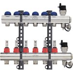 Коллекторная группа 1"- 2вых. F.I.V. (Италия) с расходомерами (межос. 20, 21см универс.) 9878R002