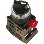 BSW10-AC-2-K02, Переключатель АС-22 на 2 фиксированных положения "I-O" 1з+1р IEK