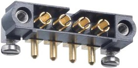M80-5000000M5- 04-333-00-000, Pin Header, Wire-to-Board, 4 мм, 1 ряд(-ов), 4 контакт(-ов), Сквозное Отверстие