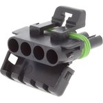 12020832, Car Connector Housing, Weather Pack Tower, Socket, 4 pin(s)