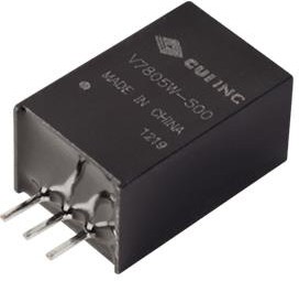 V7806W-500, Non-Isolated DC/DC Converters dc-dc non-isolated, 500 mA, 9-72 Vdc input, 6.5 Vdc output, SIP