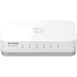 D-Link DES-1005C/B1A Неуправляемый коммутатор с 5 портами 10/100Base-TX