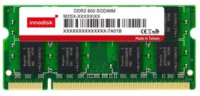 Фото 1/2 M2SK-1GMDAC06-M, 1 GB DDR2 Laptop RAM, 800MHz, SODIMM, 1.8V