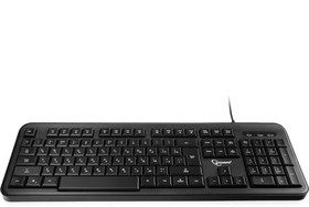 Фото 1/8 Клавиатура Gembird KB-200L, USB, черн, 104кл, подсвет белая, каб 1.45м (209913)
