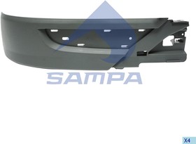 Фото 1/3 18100558, Спойлер бампера MERCEDES Actros MP3 переднего правый (узкий) SAMPA