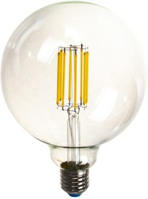 Фото 1/5 LED-G125-15W/4000K/E27/CL PLS02WH Лампа светодиодная. Форма шар, прозрачная. UL-00004861