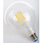 LED-G125-15W/4000K/E27/CL PLS02WH Лампа светодиодная. Форма шар, прозрачная ...