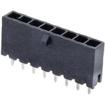 216571-1007, Headers & Wire Housings Micro-Fit+ RA Header 7 Circuits Black