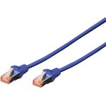 Patch cable, RJ45 plug, straight to RJ45 plug, straight, Cat 6, S/FTP, LSZH ...