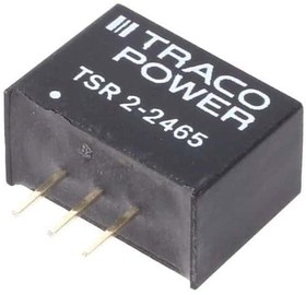 Фото 1/2 TSR 2-2465, Switching Regulator, Through Hole, 6.5V dc Output Voltage, 9 → 36V dc Input Voltage, 2A Output