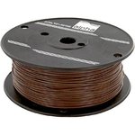 1856 BR001, Провод; HookUp Wire PVC; многопров; Cu; 20AWG; коричневый; ПВХ