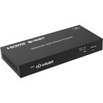 Удлинитель сигнала Infobit [E150SK] HDBaseT (Tx и Rx), HDMI 18,0 Гбит/с ...