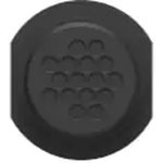 Plug housing, 16 pole, crimp connection, screw locking, straight, 206036-3
