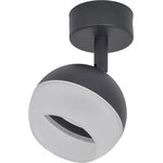 Светильник 4011 накладной настено-потолочный под лампу GX53 черный IEK