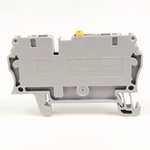 1492-LKD3 1492 Series DIN Rail Terminal Block Grey, 2.5 mm², Spring Clamp