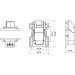 DA-SW130 Концевой переключатель 1ПК 8А