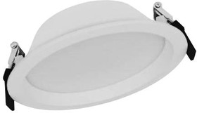 4058075091436, Downlight Luminaire with Driver 160mm 14W 3000K IP44