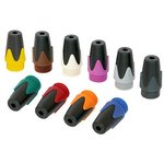 BPX-1-BROWN, Phone Connectors COLORED BOOT PX SERIES PLUG BROWN