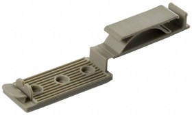 Фото 1/2 FCH2-A-C14, Latching flat cable holders, 2" (50.8mm) cable width, gray, standard package.