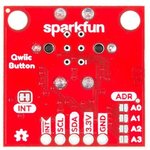 BOB-15932, SparkFun Accessories Qwiic Button - Red LED