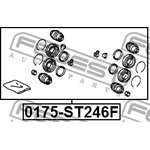 0175-ST246F, 0175-ST246F_рем.к-т дискового тормоза!\ Toyota Caldina/Windom 01