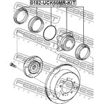 0182-UCK60MR-KIT, Ступица задняя комплект