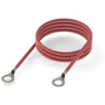 HSC500-6-RED, HSC500 Series Red 3 mm² Hook Up Wire, 12 AWG, 19/0.45 mm, 500mm ...