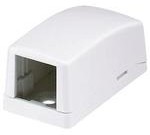 CBX1EI-A, Mini-Com® 1-port low profile surface mount box accepts a single Mini-Com® Module. Dimensions: 0.90"H x 1.03"W x 1 ...