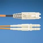 F6E6P-10M1Y, FJ® Plug to LC multimode duplex patch cord ...