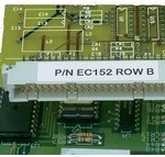 C125X030FJJ, Laser/ink jet network label, 1.25" W x 0.30" H, 2-port identifier, adhesive polyolefin, white, 6 labels/row, 150 ...