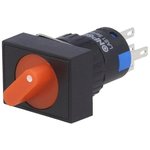 LAS1-AJ-11X/21/R/24V, Переключатель: поворотный, Пол: 2, SPDT, 3A/220ВAC, 2A/24ВDC, 50мОм