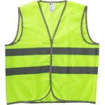 89515, Жилет сигнальный, желтый, размер XL